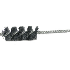 1″ Nylox Power Tube Brush, .040/80SC Fill, 2-1/2″ Brush Length - Caliber Tooling