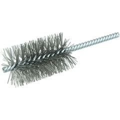 1-1/2″ Power Tube Brush, .014″ Stainless Steel Fill, 2-1/2″ Brush Length - Caliber Tooling