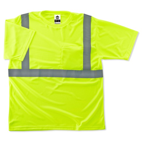 8289 XS Lime Type R Class 2 T-Shirt - Caliber Tooling