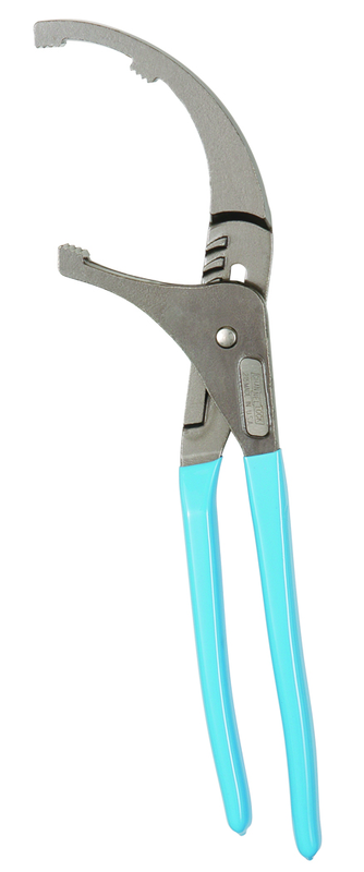 15-1/2" Oil Filter PVC Plier - 5-1/2" Maximum Jaw Capacity - Caliber Tooling