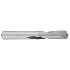 1.2 mm Dia. × 1.2 mm Shank × 13 mm Flute Length × 38 mm OAL, Bright, Solid Carbide Drill