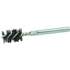 Burr-Rx 5/8″ Dia Power Tube Brush, .026/120CG Crimped Fill, 1″ Brush Length, 3-1/2″ Overall Length - Caliber Tooling