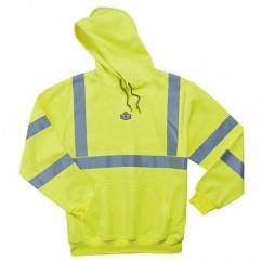 8393 S LIME HOODED SWEATSHIRT - Caliber Tooling