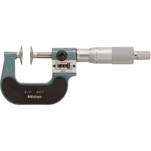 ‎0-1″ DIGITAL DISC MICROMETER - Caliber Tooling