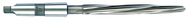 1-1/8 Dia-HSS-3MT Taper Shank Left Hand Spiral/Right Hand Cut Bridge Reamer - Caliber Tooling