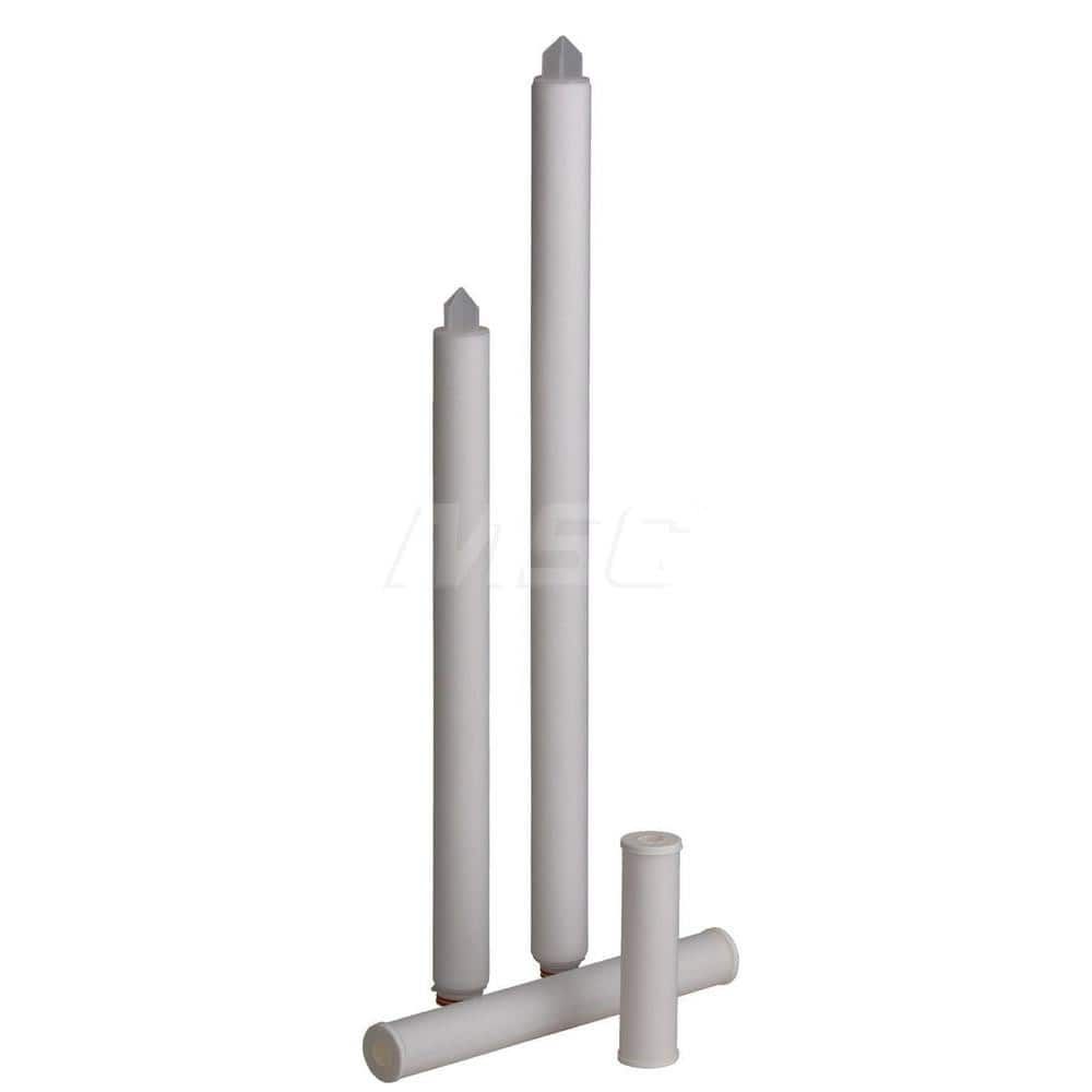 Plumbing Cartridge Filter: 1/4″ OD, 30″ Long, 5 micron, Polypropylene Reduces Particulate