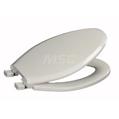 Toilet Seats; Type: Open Front w/ Cover; Style: Elongated; Material: Plastic; Color: Biscuit; Outside Width: 14-1/2; Inside Width: 0; Length (Inch): 18.5; Minimum Order Quantity: Plastic; Material: Plastic