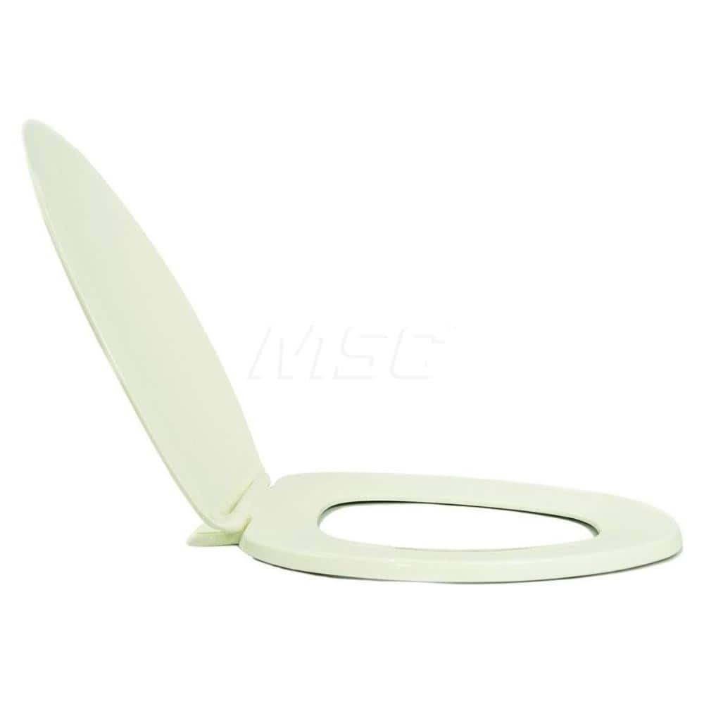 Toilet Seats; Type: Luxury Closed Front w/ Cover and Slow Close; Style: Elongated; Material: Plastic; Color: Biscuit; Outside Width: 15; Inside Width: 0; Length (Inch): 18.5; Minimum Order Quantity: Plastic; Material: Plastic