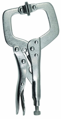 14" Locking C-Clamp with Swivel Pad - Caliber Tooling