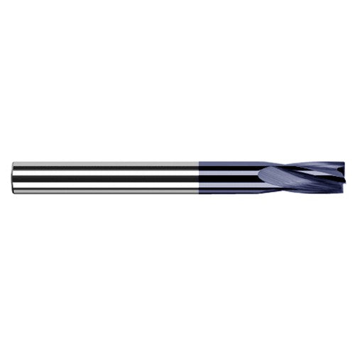 0.4375″ (7/16″) Cutter Diameter × 1.0000″ (1″) Flute Length Carbide Flat Bottom Counterbore, 4 Flutes, AlTiN Coated - Exact Industrial Supply