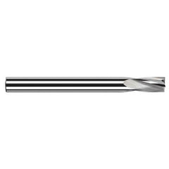 0.3281″ (21/64″) Cutter Diameter × 1.0000″ (1″) Flute Length Carbide Flat Bottom Counterbore, 4 Flutes - Exact Industrial Supply