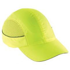 8960 LONG BRIM LIME BUMP CAP W/ LED - Caliber Tooling