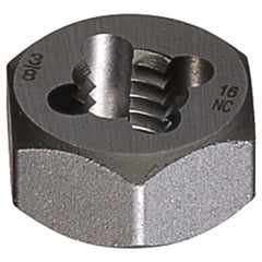 ‎7/8-14 HSS 492 Hexagon Rethreading Die - Exact Industrial Supply