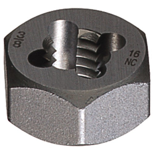 ‎7/8-9 HSS 492 Hexagon Rethreading Die - Exact Industrial Supply