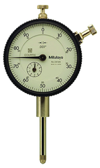 1" Total Range - 0-100 Dial Reading - AGD 2 Dial Indicator - Caliber Tooling