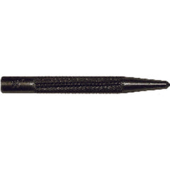 Mayhew Center Punch - 5/16″ Hex × 4″ Overall Length - Caliber Tooling