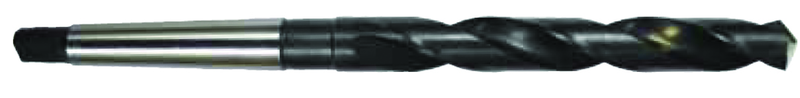 13.7mm Dia. - HSS 1MT GP Taper Shank Drill-118Â° Point-Surface Treated - Caliber Tooling