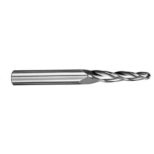 ‎3/8 End Mill 3FL BN - SER 24B 3/16x3/8x3-1/2 2.0DEG - Exact Industrial Supply