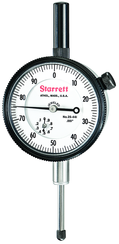 25-441JWCSC STARRETT DIAL INDICATOR - Caliber Tooling