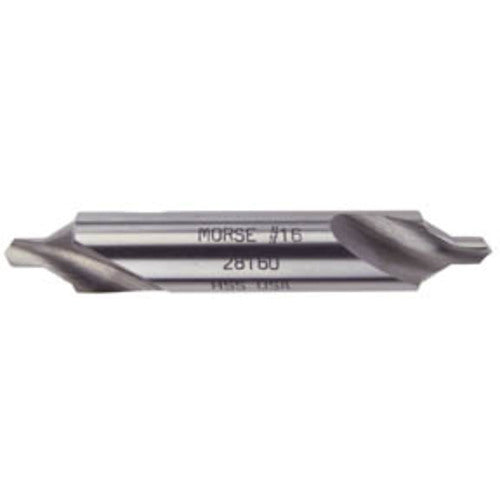 ‎#12 × 1-7/8″ OAL HSS Bell Combined Drill and Countersink Bright Series/List #1498 - Caliber Tooling