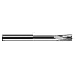 ‎0.3125″ (5/16″) Cutter Diameter × 1.0000″ (1″) Flute Length × 2.5000″ (2-1/2″) Reach Carbide Flat Bottom Counterbore, 4 Flutes - Exact Industrial Supply