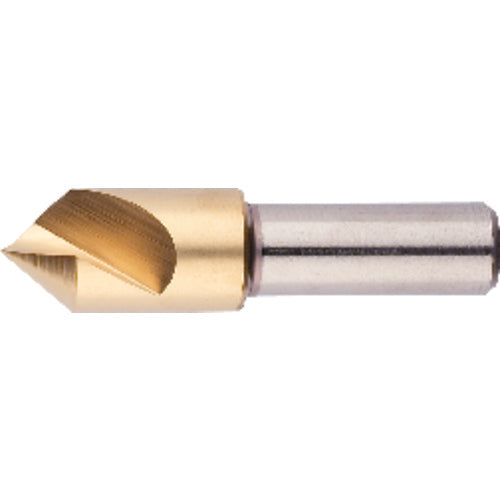 1/8″ Cutting Dia. 1/8″Shank Dia, 1 Flute, 82 Degrees, HSSCo Countersink Series/List #1754 - Caliber Tooling