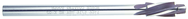 #5 Screw Size-4-1/8 OAL-HSS-Straight Shank Capscrew Counterbore - Caliber Tooling