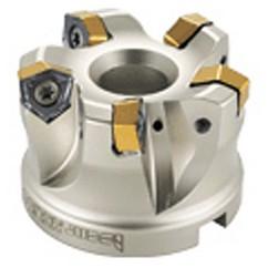 Heli Do Indexable Face Mill-4" Dia; 1.5" Bore Dia - Caliber Tooling