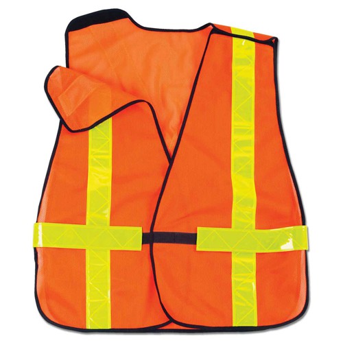 8080BAX Orange Non-Cert X-Back Vest - Caliber Tooling