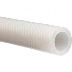 Value Collection - 1" ID x 1-3/8" OD, 25' Long, Silicone Reinforced (FDA) Tube - Clear, 360 Max psi, -100 to 440°F - Caliber Tooling