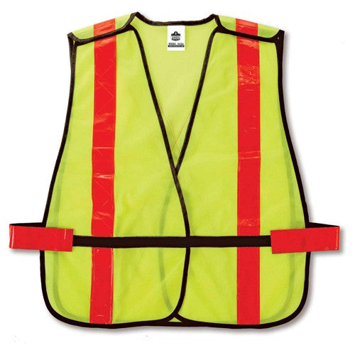 8080BAX Lime Non-Cert X-Back Vest - Caliber Tooling