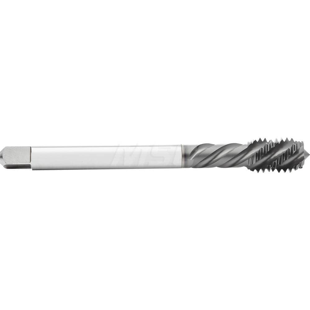 Spiral Flute Tap: #10-32, UNF, 3 Flute, 2-3 P, 3B Class of Fit, High Speed Steel-E, GLT-1 Finish 2.756″ OAL, Left Hand Flute, Left Hand Thread, X, Series Enorm Z