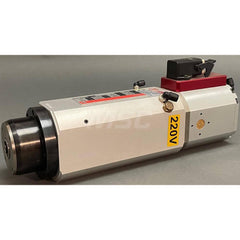 Electric High-Speed Spindles; RPM: 40000.000; Application: Drilling; Cutting; Sanding; Milling; Deburring; Sawing; Polishing; Threading; Grinding; Wattage: 1200.000; Body Style: HSK E25; Overall Length (Decimal Inch): 14.67; Brushless Motor: No; Automatic