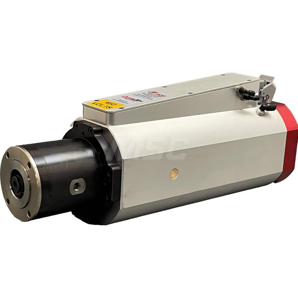 Electric High-Speed Spindles; RPM: 15000.000; Application: Drilling; Cutting; Sanding; Milling; Deburring; Sawing; Polishing; Threading; Grinding; Wattage: 10500.000; Body Style: HSK F63; Overall Length (Decimal Inch): 19.37; Brushless Motor: No; Automati