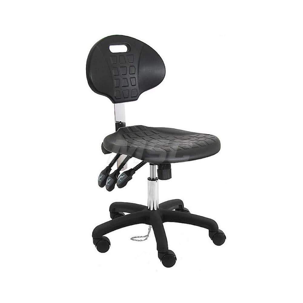 Task Chair: Polyurethane, Black