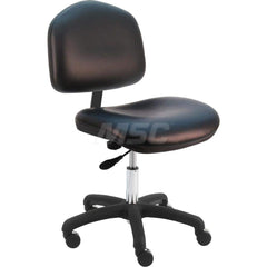 Task Chair: Vinyl, Black