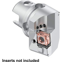 LH KM Negative (Axial) Negative (Radial) Indexable Turning Toolholder - 75deg; Lead Angle, -6° (Axial)/-6.5° (Radial), 80mm Shank Diam, Takes CNUX191016R Inserts