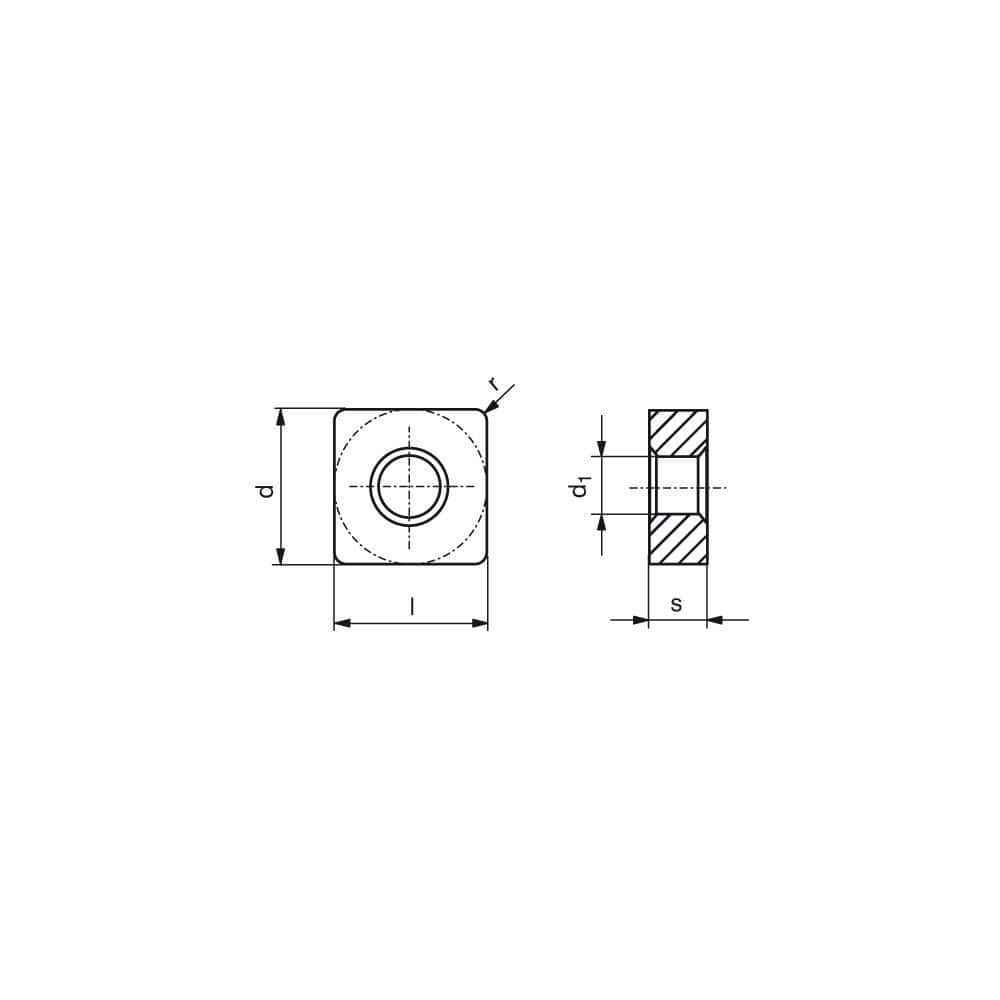 Turning Insert:  SNMM866EN-R58 CTCP125,  Solid Carbide TiCN & Al2O3 Finish,  Neutral,  1″ Inscribed Circle,  0.0945″ Corner Radius,  90.0 &deg N/A Square,  Series  SNMM