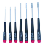 7 Piece - 1.5mm - 4.0mm - Precision Metric Nut Driver Set - Caliber Tooling