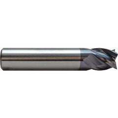 3/8x3/8x1-1/4x3 4 Flute TuffCut® XT HP End Mill .015R - Caliber Tooling