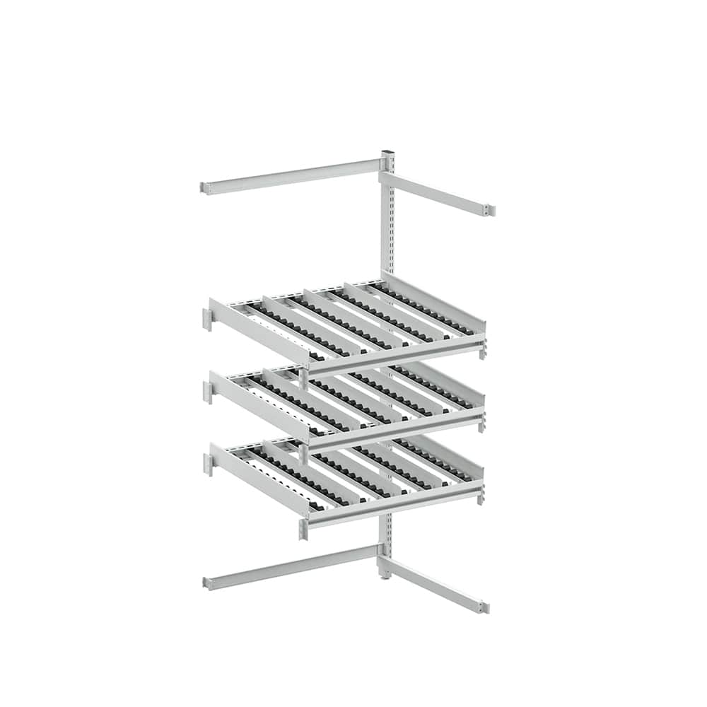 Treston - Storage Racks; Type: Flow Rack ; Width (Inch): 36-47/64 ; Height (Inch): 73 ; Depth (Inch): 28-15/16 ; Depth (Decimal Inch): 28-15/16 - Exact Industrial Supply