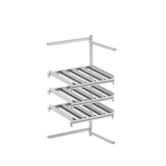 Treston - Storage Racks; Type: Flow Rack ; Width (Inch): 36-47/64 ; Height (Inch): 73 ; Depth (Inch): 28-15/16 ; Depth (Decimal Inch): 28-15/16 - Exact Industrial Supply