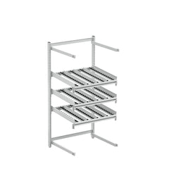 Treston - Storage Racks; Type: Flow Rack ; Width (Inch): 36-47/64 ; Height (Inch): 73 ; Depth (Inch): 28-15/16 ; Depth (Decimal Inch): 28-15/16 - Exact Industrial Supply