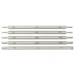 DRIVE-LOC VI SEC TORX 5PC BLADE SET - Caliber Tooling