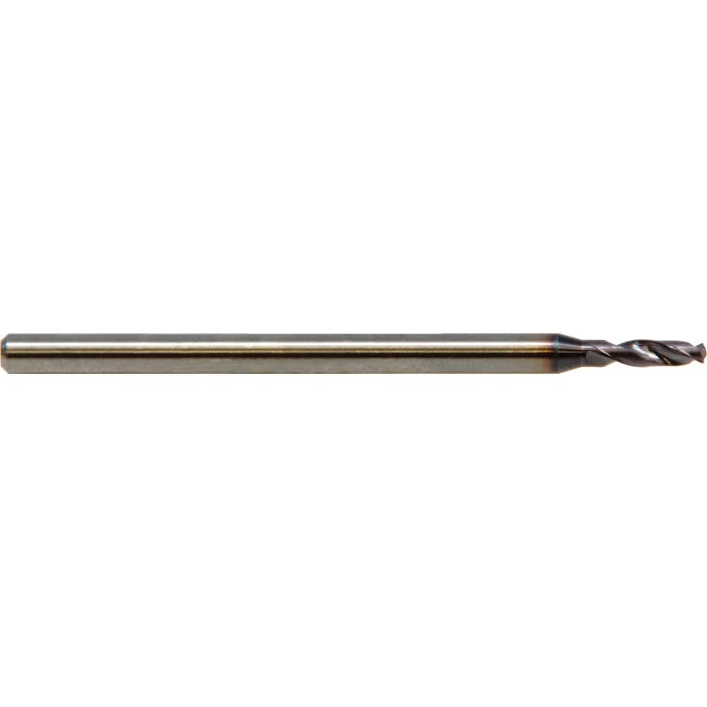 M.A. Ford - 2.55mm, 143° Point, Solid Carbide Micro Drill Bit - Exact Industrial Supply