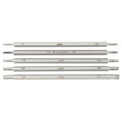 DRIVE-LOC VI 5PC TORX D/E BLADE SET - Caliber Tooling