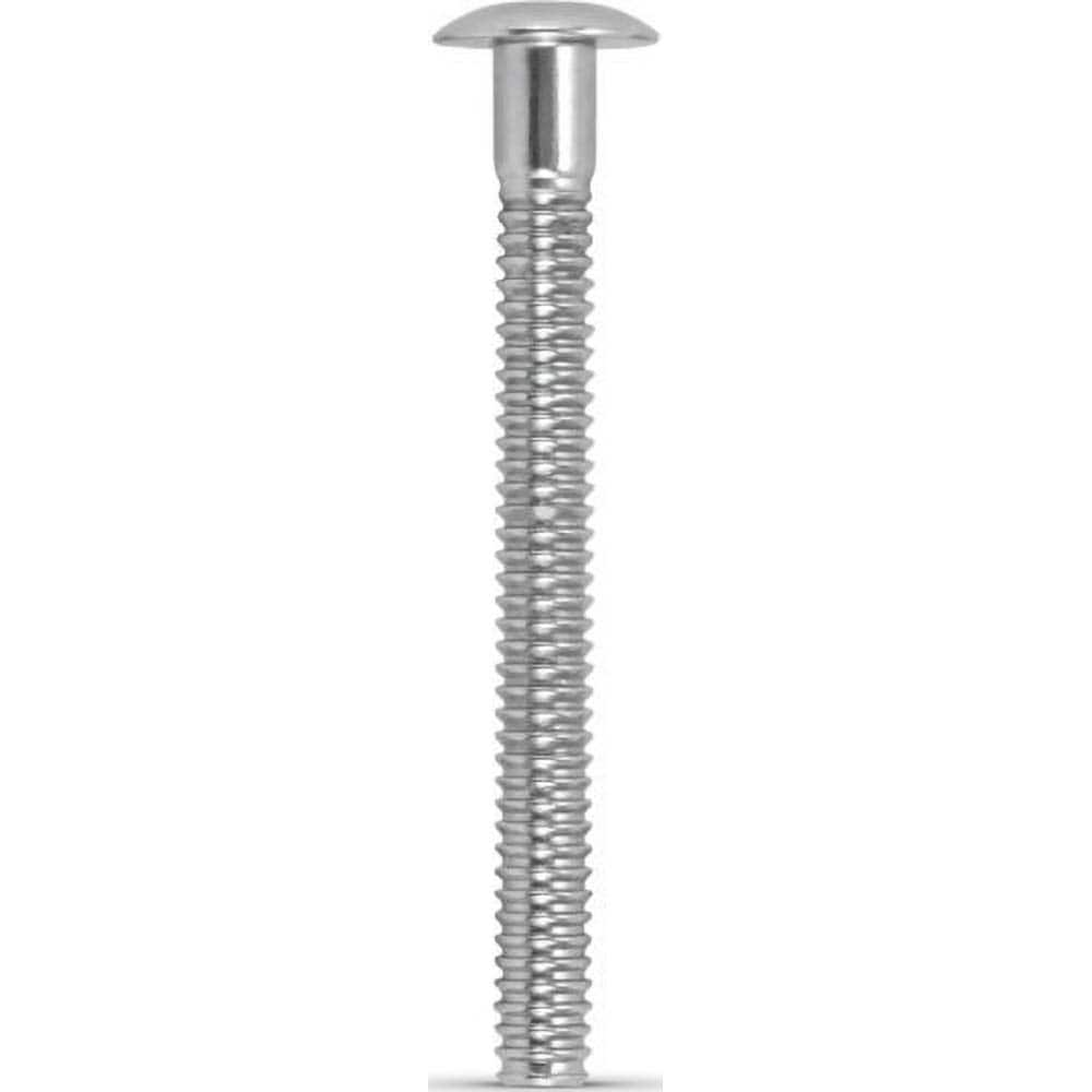 RivetKing - Anchor Accessories; Type: Lock Bolt Collar ; For Use With: Threaded Rod Anchor ; Size: 1/4 ; Material: Steel - Exact Industrial Supply