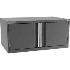 Champion Tool Storage - Storage Cabinets; Type: Stacked/Overhead Extra Wide Door Cabinet ; Width (Inch): 47 ; Depth (Inch): 28-1/2 ; Height (Inch): 21-5/8 ; Number of Shelves: 2 ; Material: Steel - Exact Industrial Supply