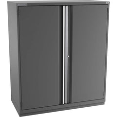 Champion Tool Storage - Storage Cabinets; Type: Eye-Level Plus Height Double Wide Door Cabinet ; Width (Inch): 56-1/2 ; Depth (Inch): 28-1/2 ; Height (Inch): 66-3/8 ; Number of Shelves: 5 ; Material: Steel - Exact Industrial Supply