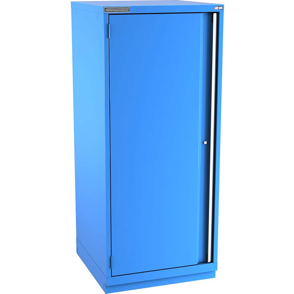 Champion Tool Storage - Storage Cabinets; Type: Eye-Level Height Standard Wide Door Cabinet ; Width (Inch): 28-1/4 ; Depth (Inch): 28-1/2 ; Height (Inch): 59-1/2 ; Number of Shelves: 5 ; Material: Steel - Exact Industrial Supply